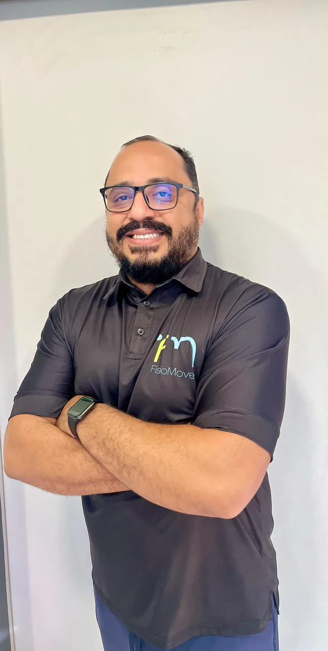 João Francisco de Jesus Filho, fisioterapeuta e sócio-proprietário da FisioMove